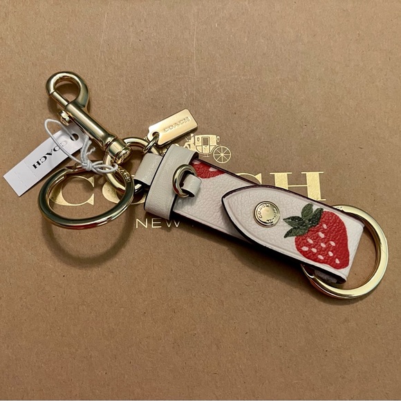 Coach Accessories Coach Trigger Snap Bag Charm Keychain Fob With